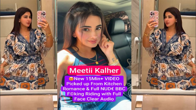 Meetii Kalher New Romance Fucking Riding Full Face