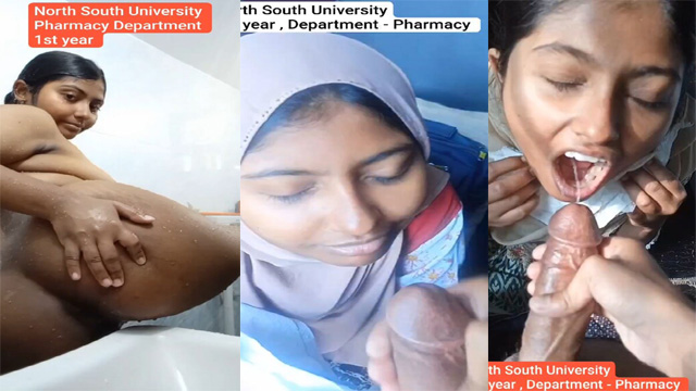 Bengali Girl In Hijab Taking Cum – Mouth And Face Showing Asshole Viral Mms