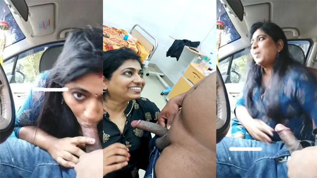 Real Hot Doctor Aunty Affair Blowjob – Fucking Car Porn