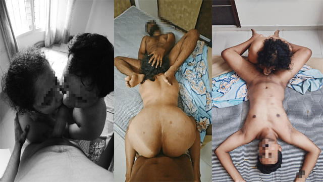 Chubby Wife Threesome – With Husband & His Best Friend Viral Video