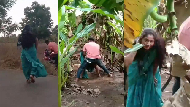 Banana Garden Outdoor – Mature Bhabi Affair Fucking