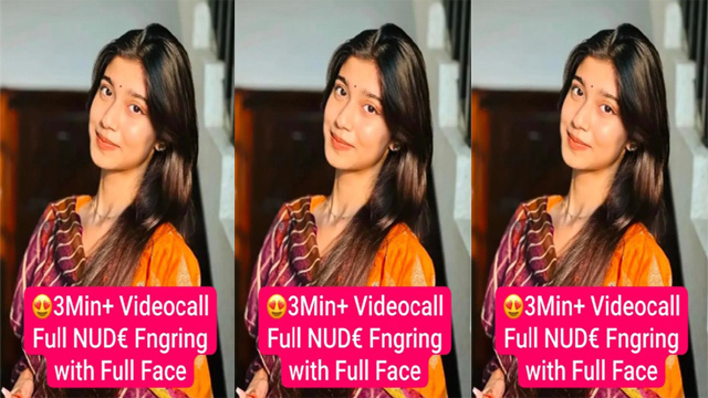 Cute Desi GF Viral Snapchat – Videocall Full Nude Fingering Video HD