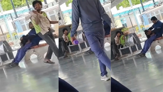 Crazy Guy Getting Blowjob In – Railway Station In Public Capchar Viral Free Video