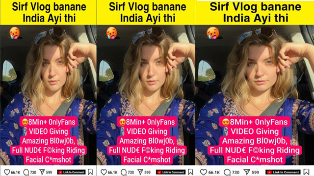 Latest Trending Famous Vlogger – Sex Tape Fucking Riding Video HD