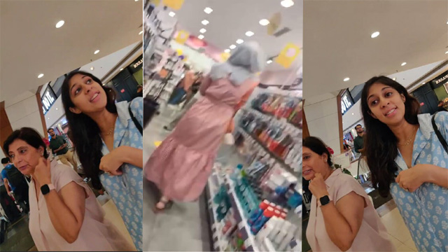 Random Upskirt Panty Pussy In Shopping Mall
