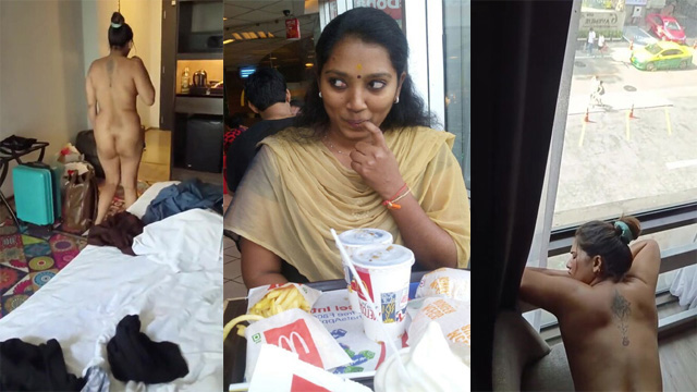 Mallu Cheating Wife Sonali Fuck – Balcony Front of Window