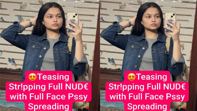 Desi GF Latest  Viral video Teasing Stripping Full Nude