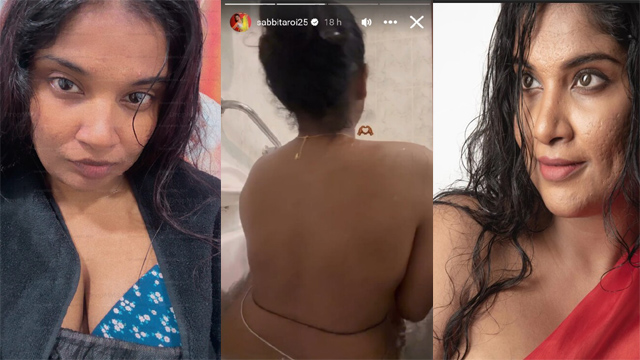 Tamil Actress Sabbita – Roi Insta Exclusive New Live