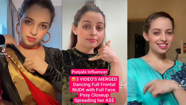 Famous Punjabi Influencer Dancing Frontal Nude