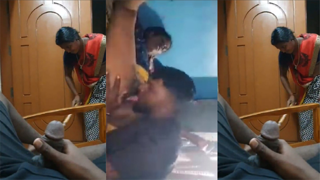 Tharki Guy Flash His Dick Infront Of Maid Fucking Video