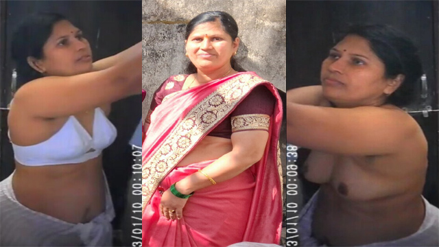 Aunty Dress Changing Video – Leaked By Neighbour Viral